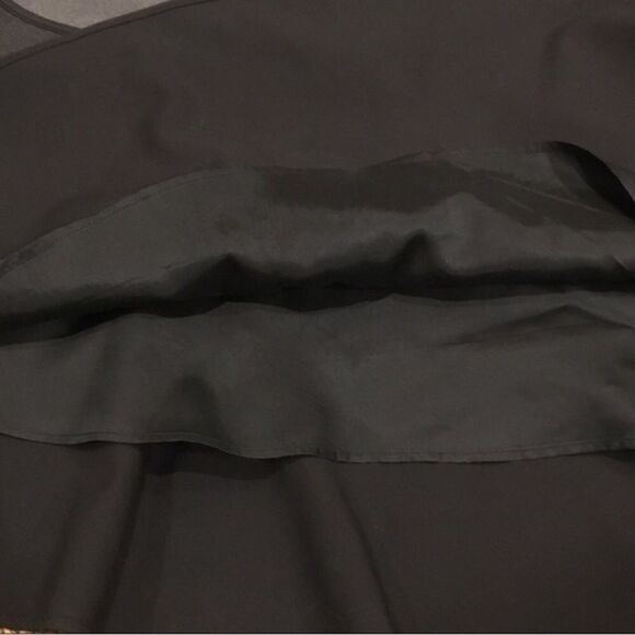 BCBG Women’s Tiered Color Block Monochromatic Spliced Color-Block Skirt Sz 6 - Picture 11 of 14